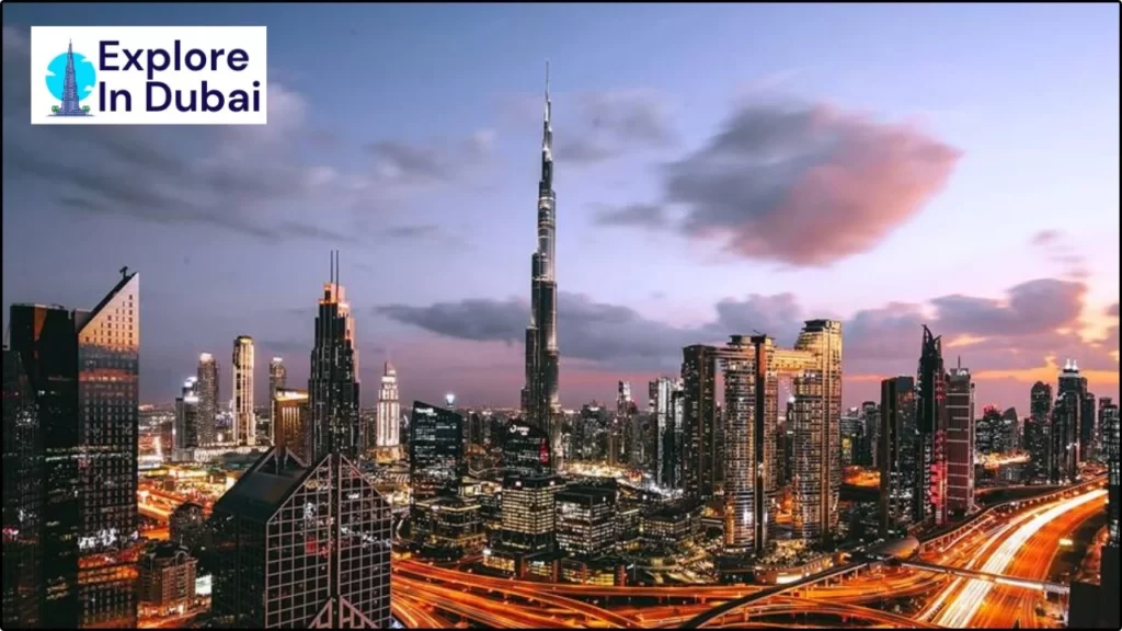 Sunset at Burj Khalifa