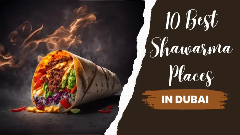 top 10 Best Shawarma Places In Dubai you must try