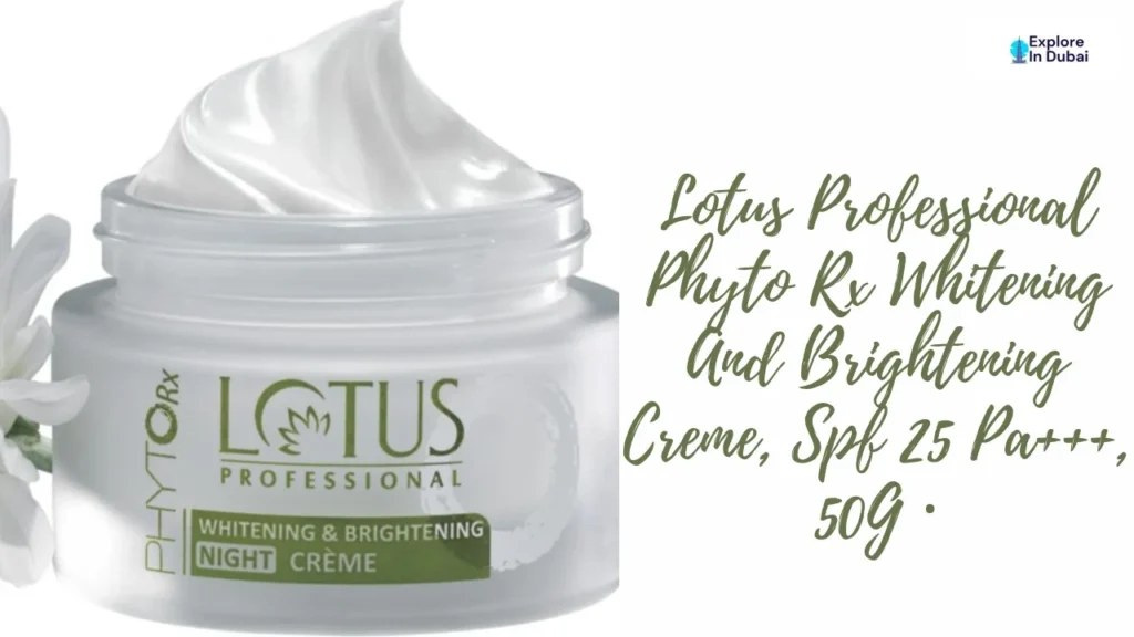 Lotus Professional Phyto Rx Whitening And Brightening Creme